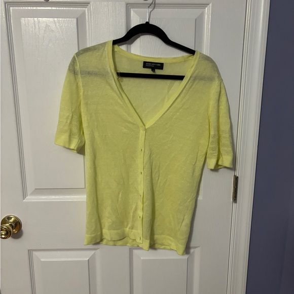 NWOT yellow jones cardigan - Picture 1 of 3